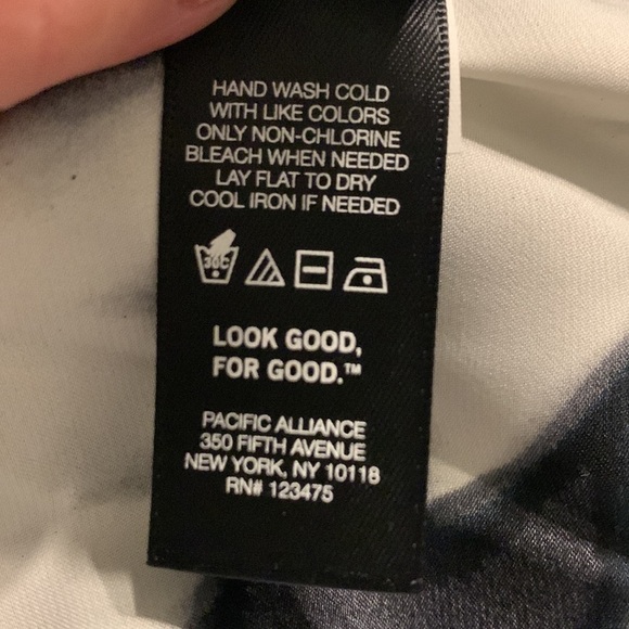 Kenneth Cole Soft Focus Asymmetrical Hem Dress - Picture 11 of 11